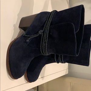 Splendid Navy Boots